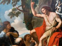 Obraz św. Jana Chrzciciela z kościoła sióstr wizytek w Krakowie