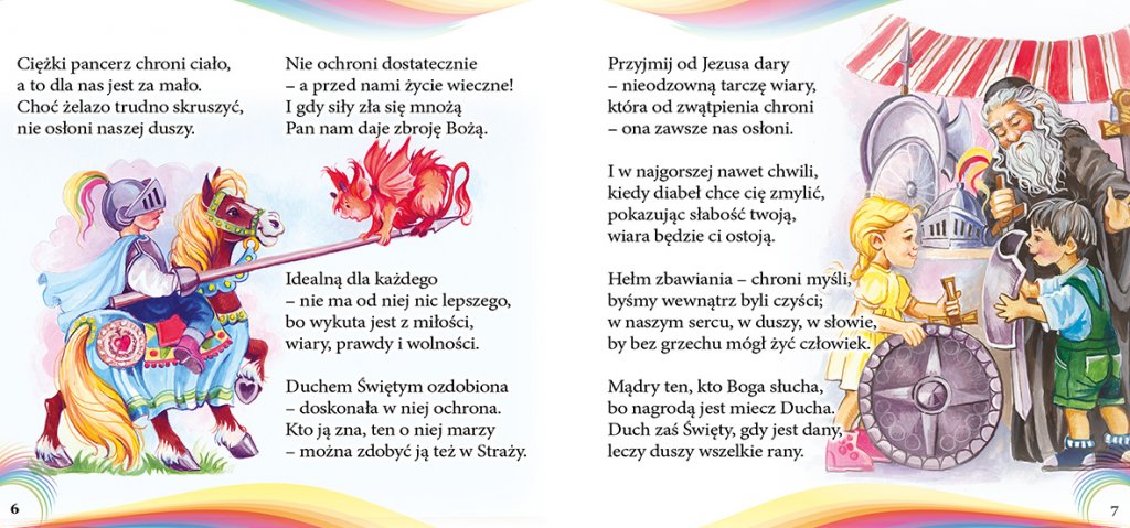 Wnętrze książeczki